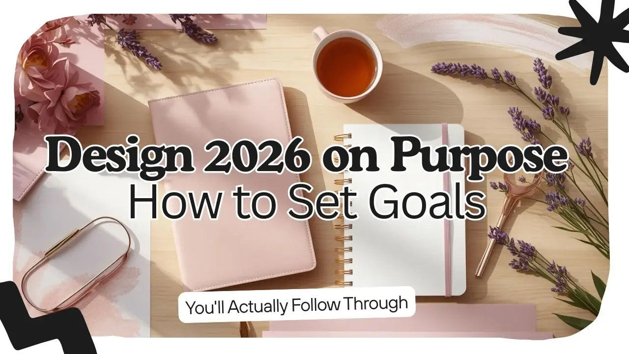 Design 2026 on Purpose: How to Set Goals You’ll Actually Follow Through On
