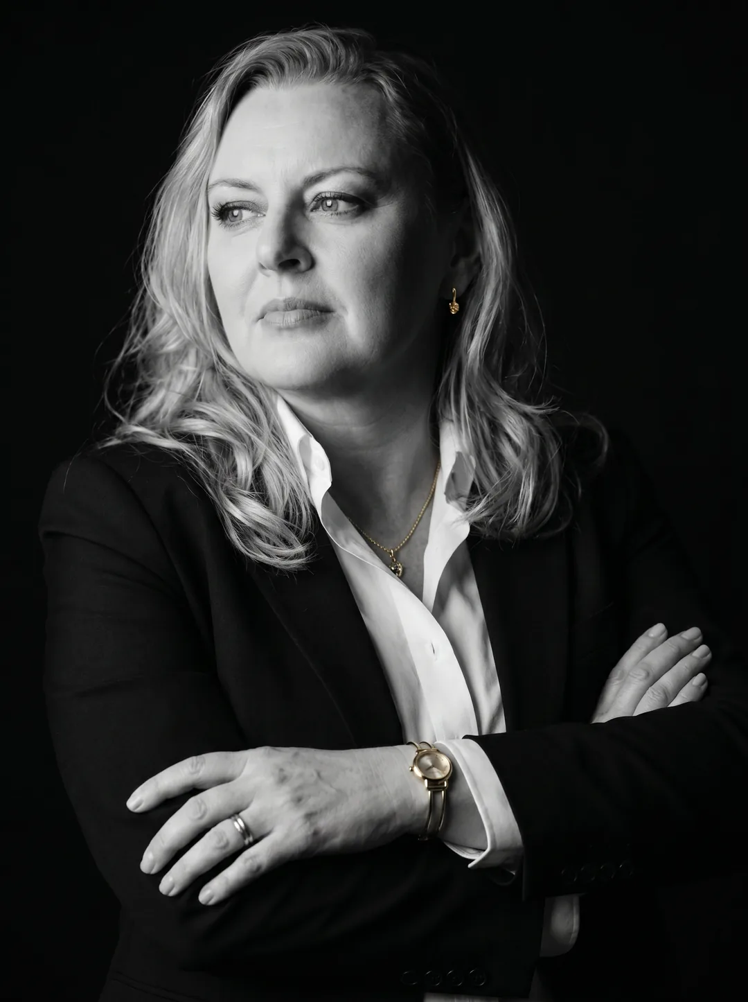 Andrea Florescu — Seattle-based technology strategist and operations consultant, editorial studio portrait